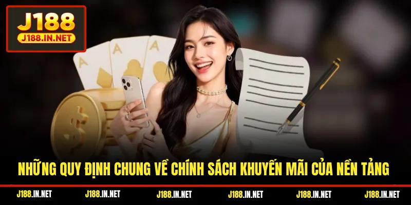 Những quy định chung về chính sách khuyến mãi của nền tảng